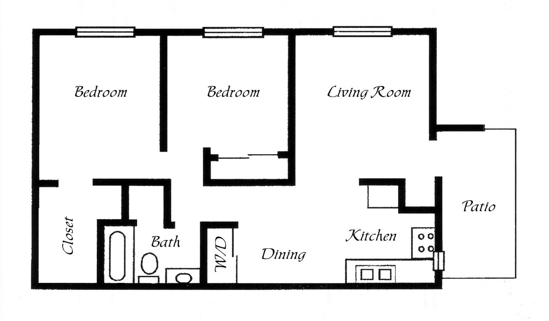 Mobile Home Floor Plans 2 Bedroom | Mobile Homes Ideas