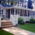 Single Wide Mobile Home with Porch