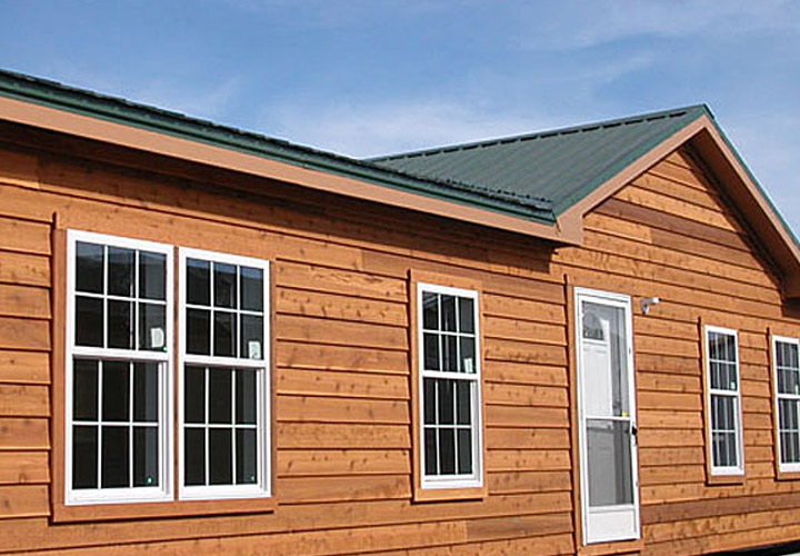 Mobile Homes with Vinyl Siding