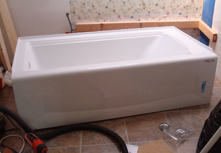 Fiberglass Bathtub for Mobile Home