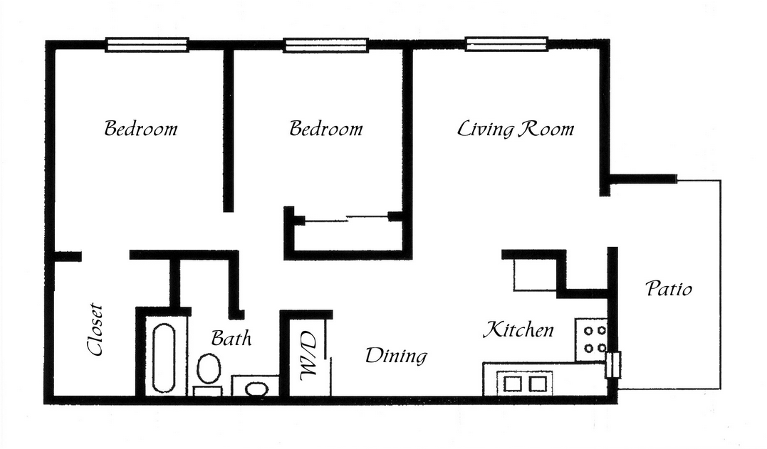 Mobile Home Floor Plans 2 Bedroom Mobile Homes Ideas