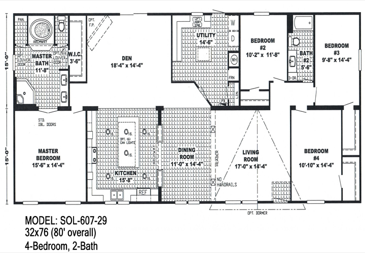 Floor Planning For Double Wide Trailers Mobile Homes Ideas