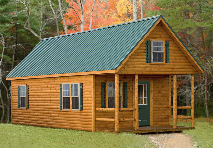 log cabin mobile home kits