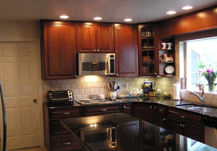 kitchen lighting in mobile home