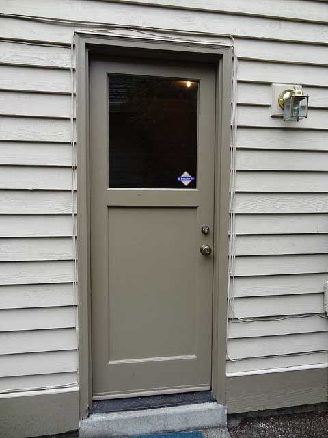 mobile home door