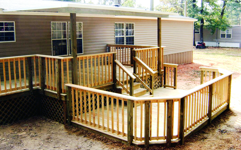 Multi-Level Porch design