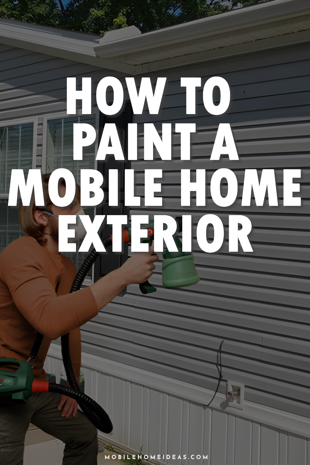 How to Paint a Mobile Home Exterior