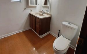 Replacing a Bathroom Floor in a Mobile Home