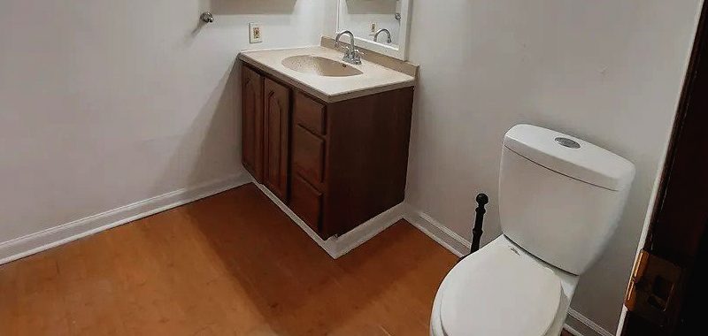 Replacing a Bathroom Floor in a Mobile Home