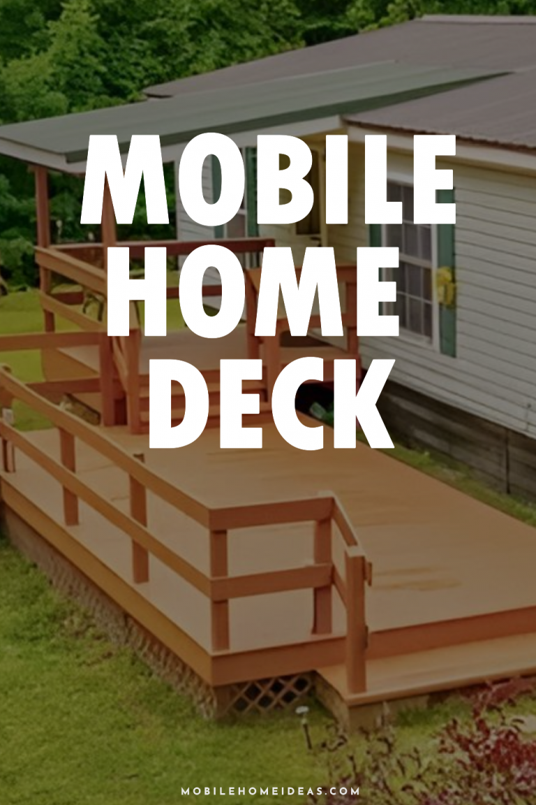 15 Mobile Home Deck Ideas