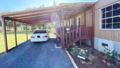 Mobile Home Carport