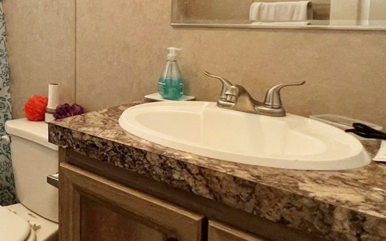 Mobile Home Bathroom Sink Guide 768x480 