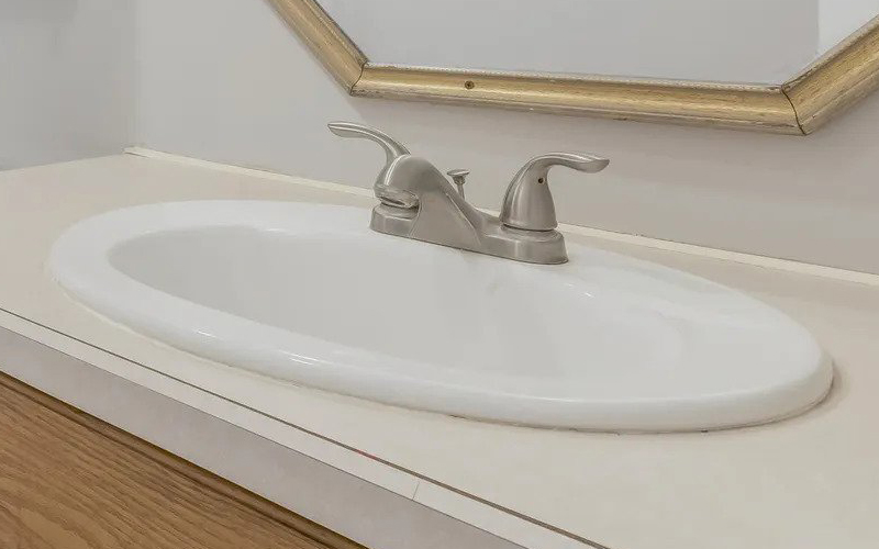 mobile home bathroom sink tubing