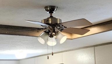 ceiling fan for mobile home