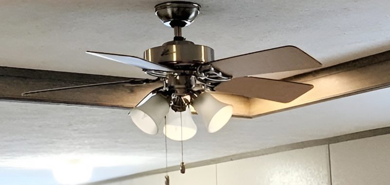ceiling fan for mobile home
