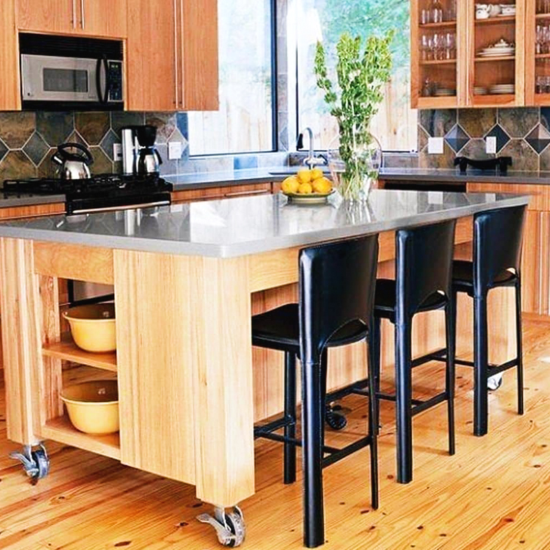 Mobile Home Rolling Kitchen Island 