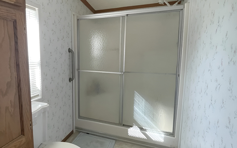 Mobile Home Shower Door Materials