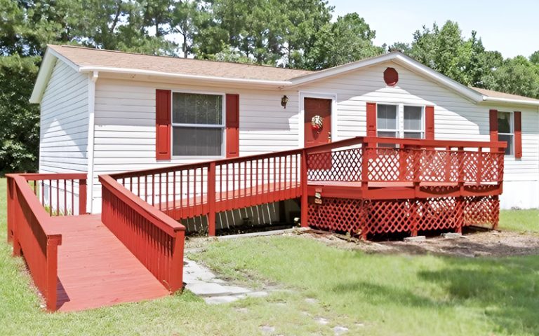 7 Mobile Home Wooden Ramp Design Ideas