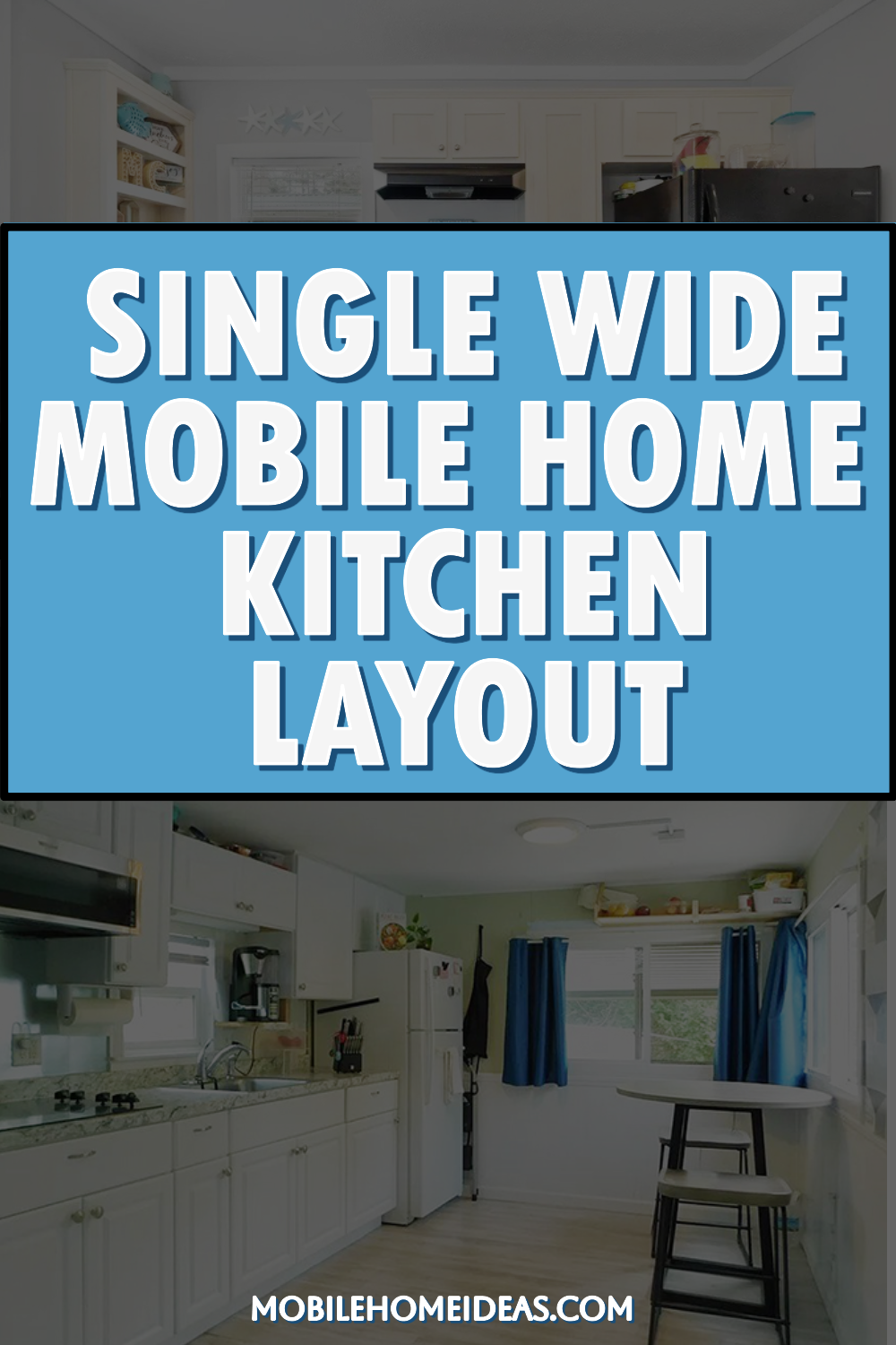 Single Wide Mobile Home Kitchen Layout