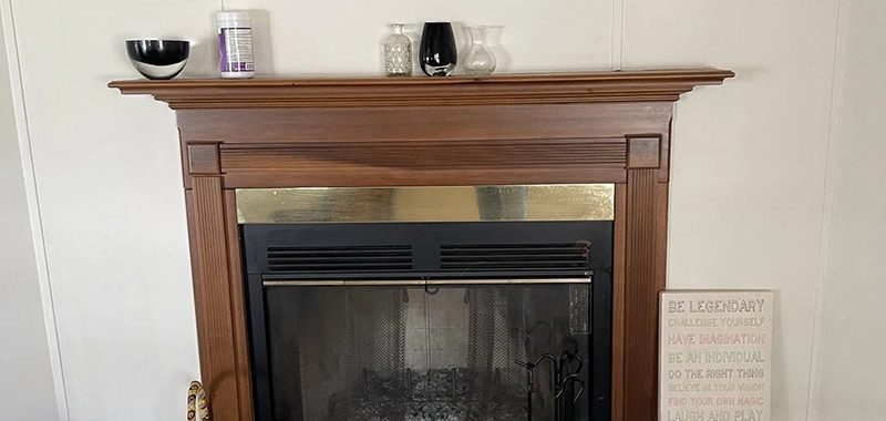 Mobile Home Fireplace
