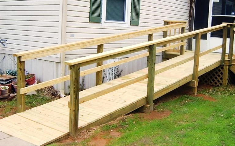 7 Mobile Home Wooden Ramp Design Ideas