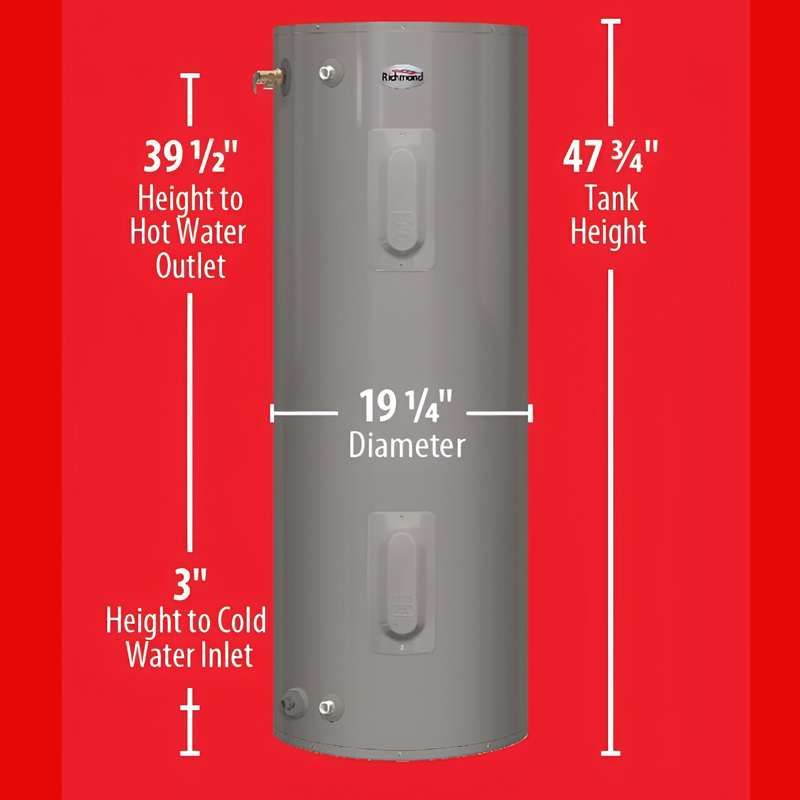 Richmond T2V30-D 30 Gallon Mobile Home Electric Water Heater