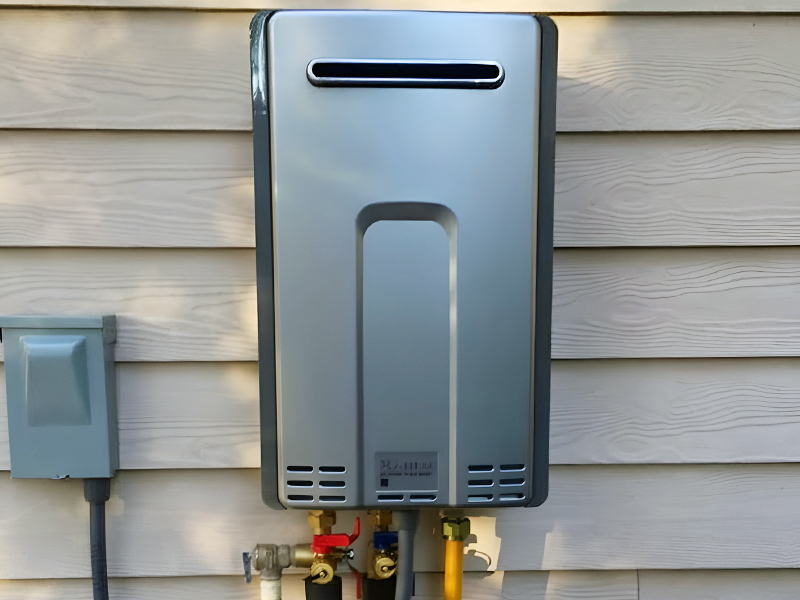gas water heater for a mobile home