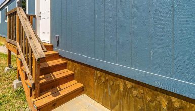 10 Mobile Home Wood Skirting Ideas