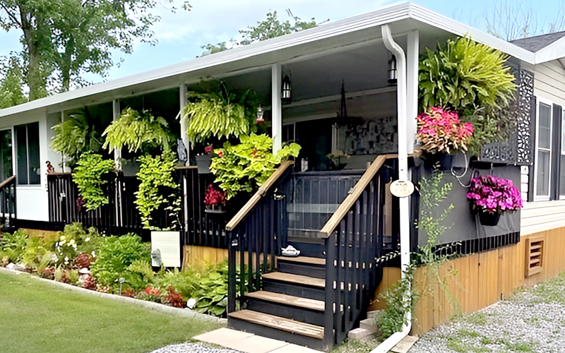 Garden Porch-Double-Wide-Mobile-Home