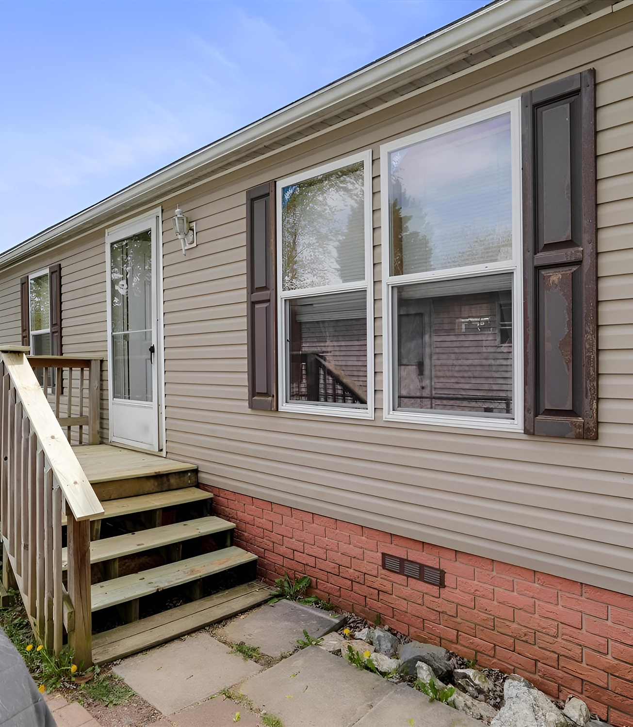 Mobile Home Brick Skirting