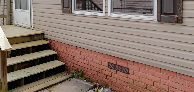 Mobile-Home-Brick-Skirting Ideas