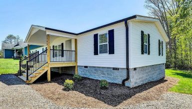 Mobile Home Cinder Block Skirting
