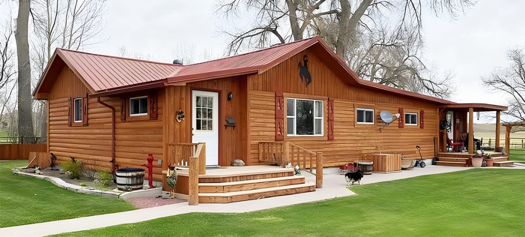 Mobile Home Log Cabin Siding Colors