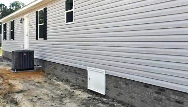 Mobile Home Skirting Access Door