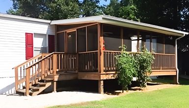 screen porch for mobile homes
