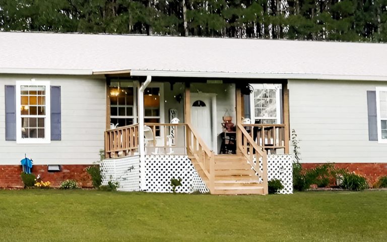 10 Mobile Home Small Front Porch Ideas