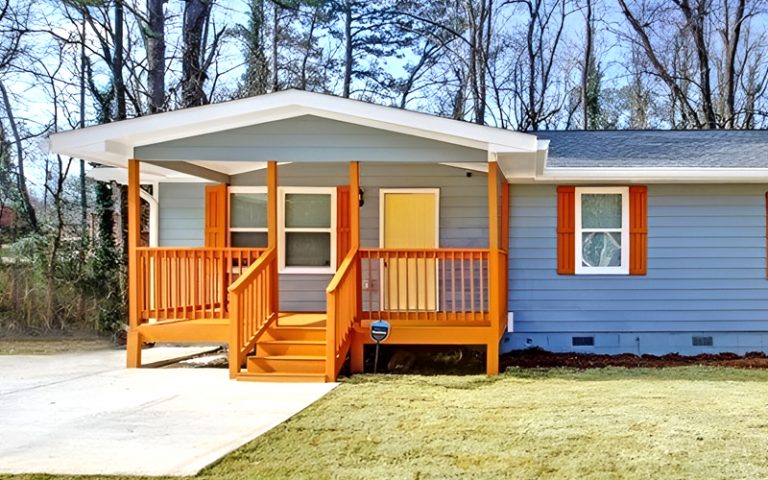 10 Mobile Home Small Front Porch Ideas