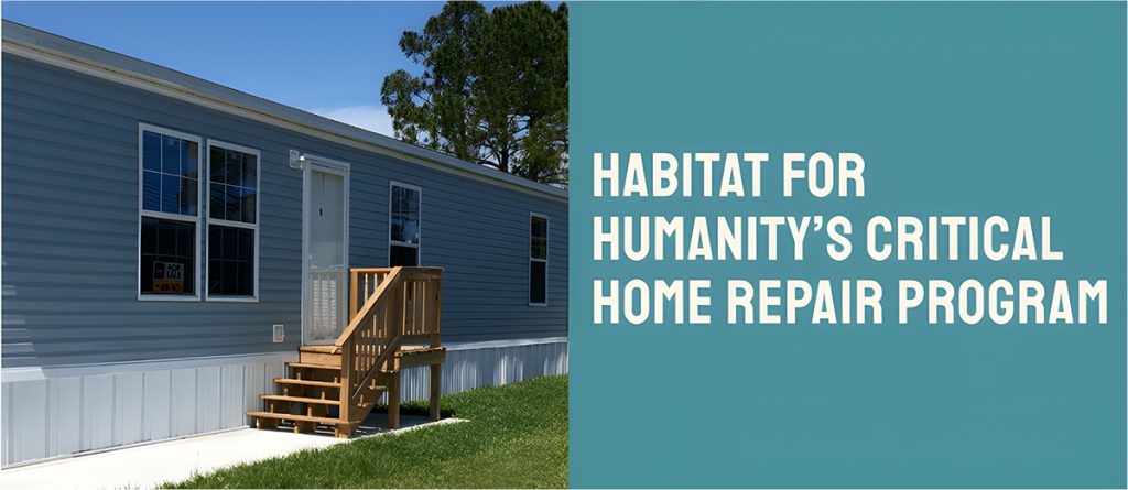 Habitat for Humanity’s Critical Home Repair program