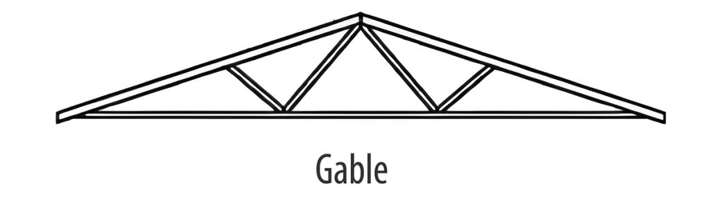 Mobile Home Gabled Trusses