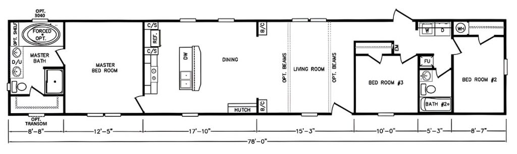 Kabco MD-111 Floor Plans