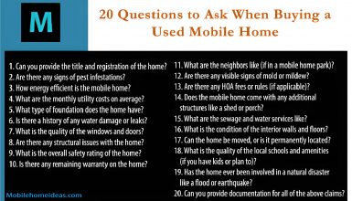 Questions to Ask When Buying a Used Mobile Home