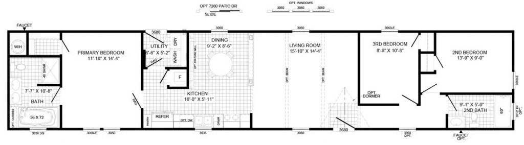 The Walsh Floor Plans