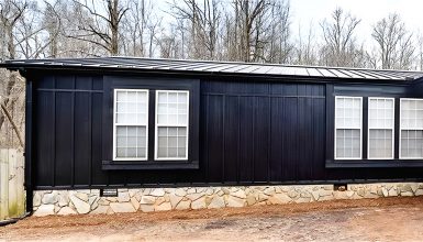 Mobile Home Board and Batten Siding