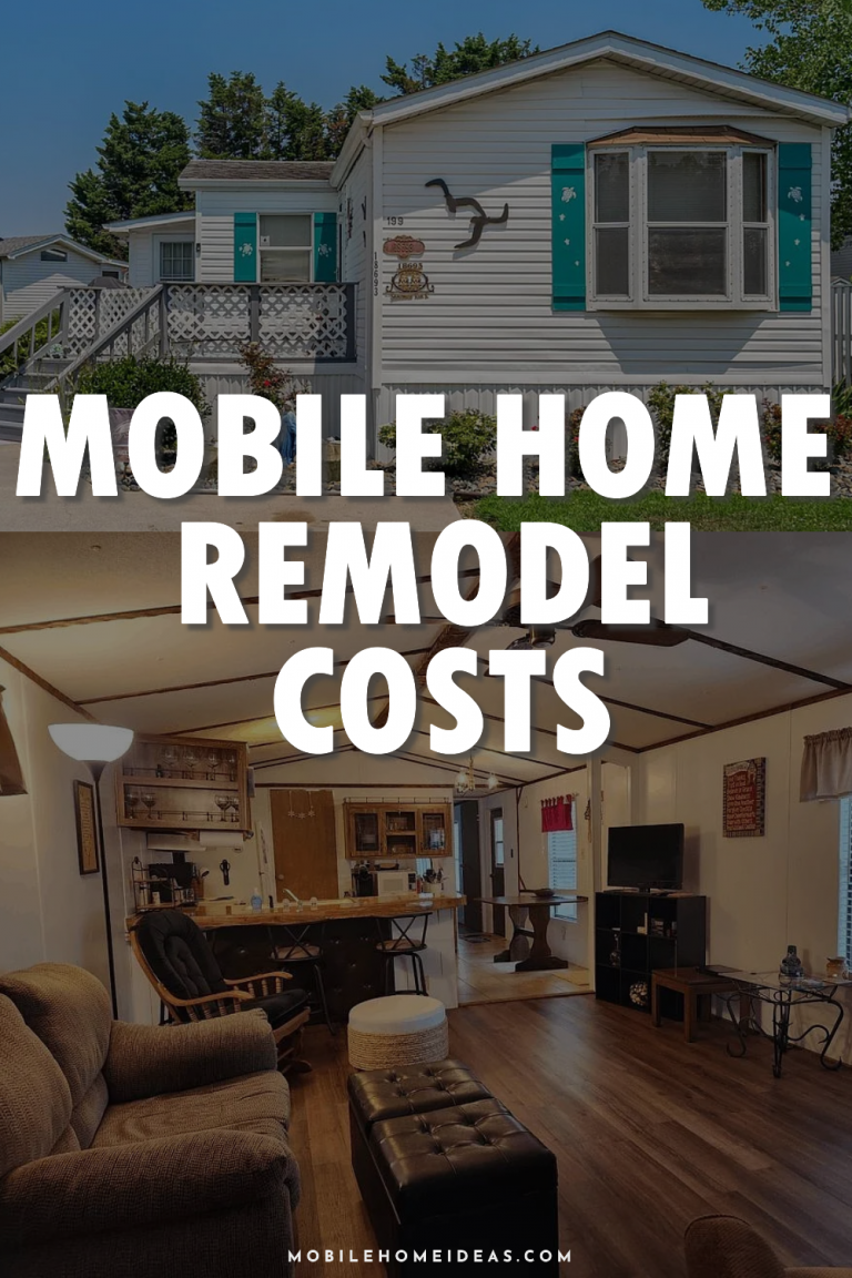 Mobile Home Remodel Costs