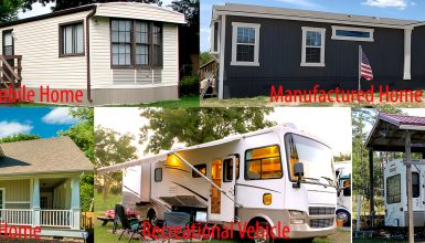 Mobile Home vs. Manufactured Home vs. Modular Home vs. Trailer vs. RV.