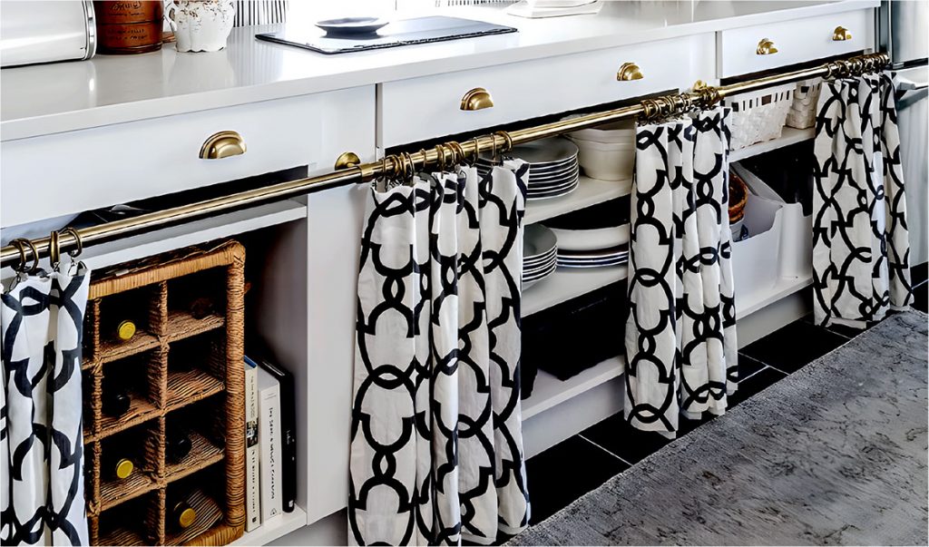 Using Fabric for Cabinet Doors
