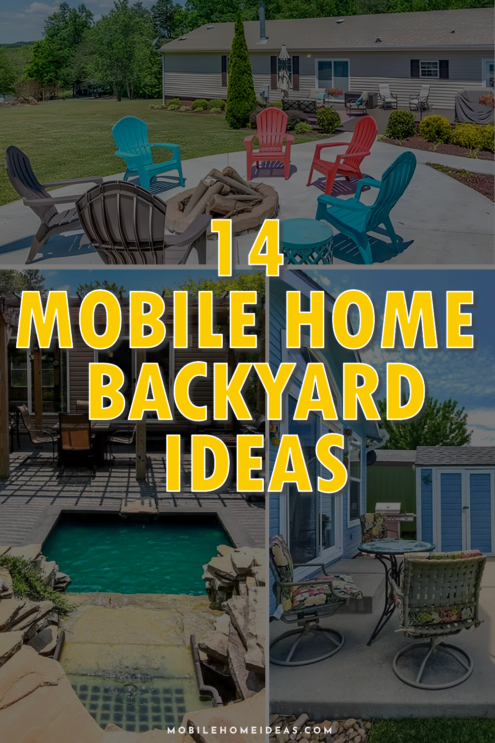 14 Mobile Home Backyard Ideas