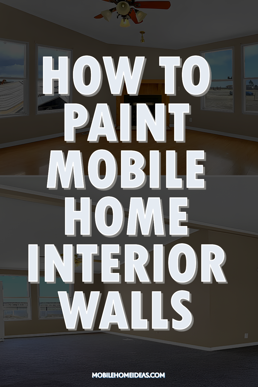 Learn how to paint your mobile home interior walls with these easy steps. Refresh your space with a new coat of paint and give your home a fresh, updated look.