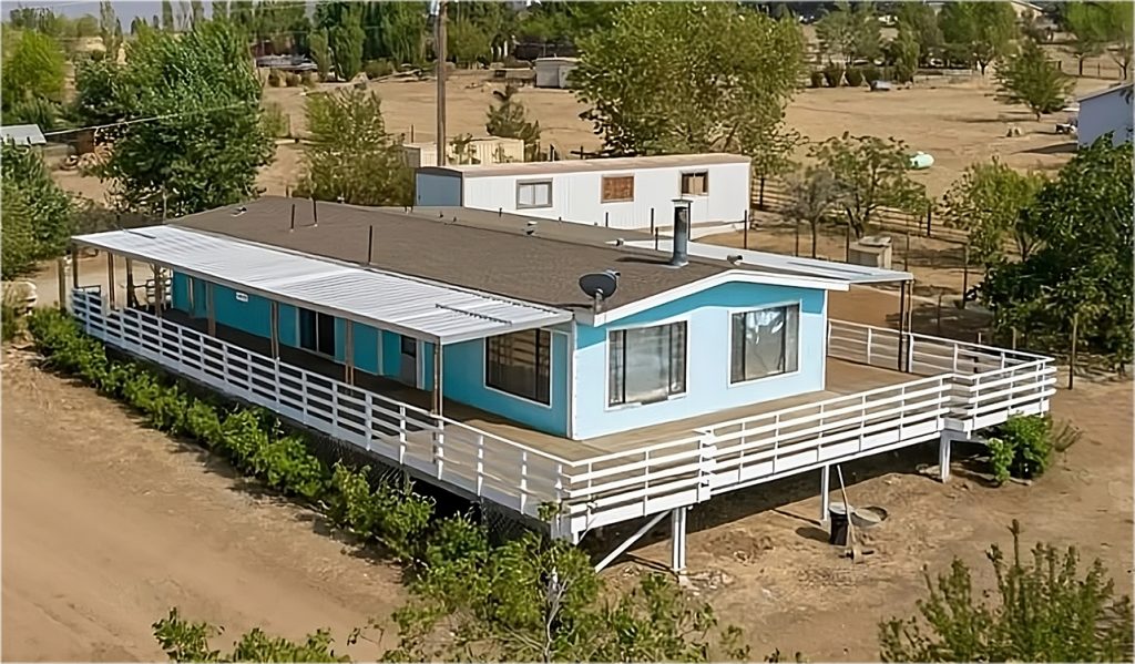 1974 Mobile Home with a Wrap-Around Porch