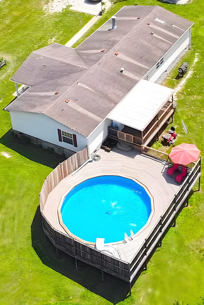Mobile Home Above-ground Pool